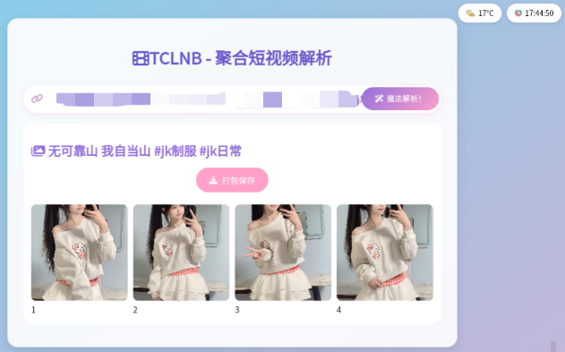 在线解析视频去水印